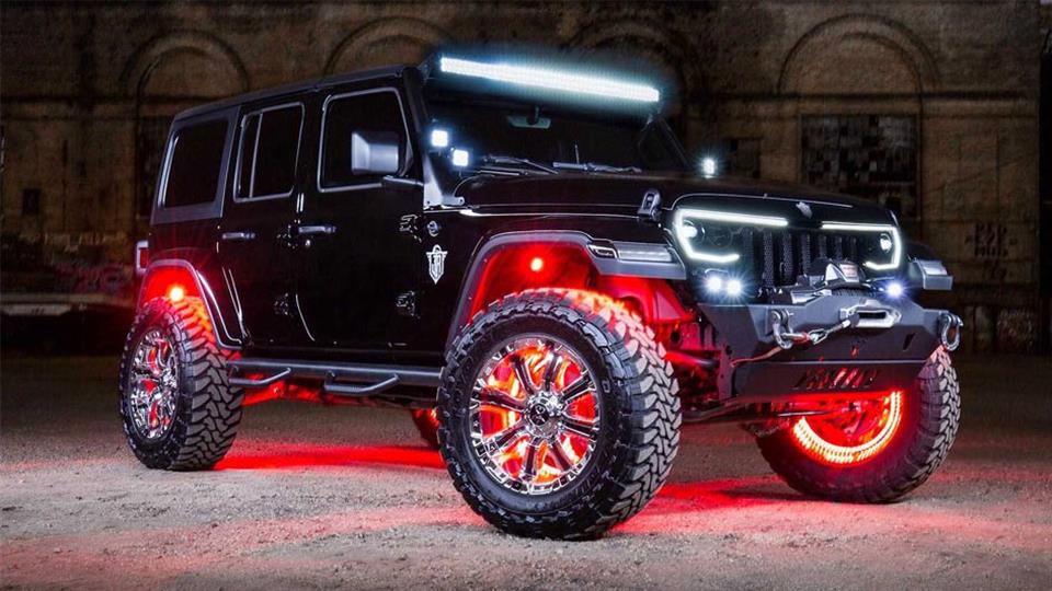 تیونینگ جیپ رانگلر